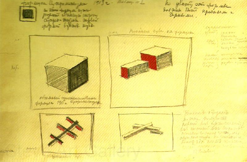 Kazimir Malevich formula of suprematism